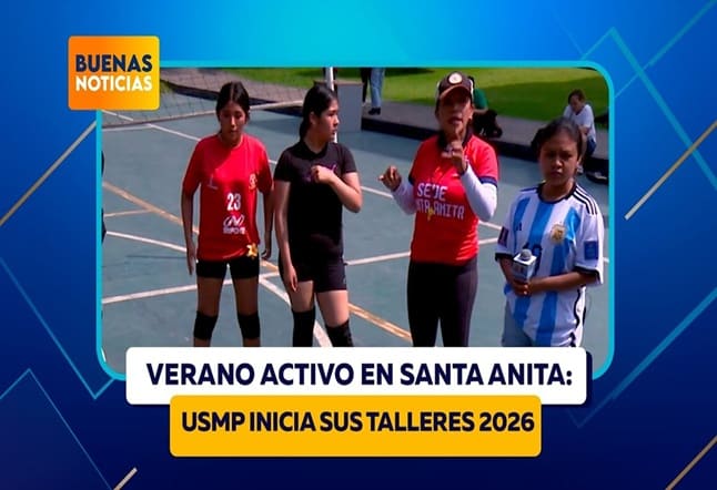 VERANO ACTIVO EN SANTA ANITA: USMP INICIA SUS TALLERES 2026